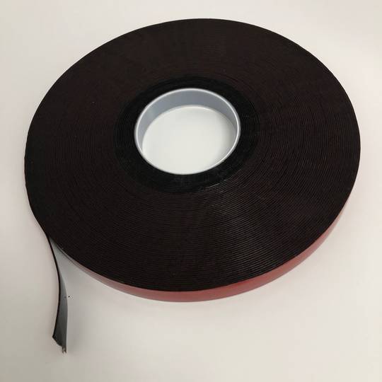 Black Acrylic Foam Double Sided Adhesive Tape